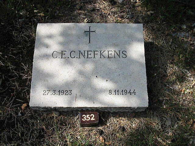 Afbeelding van graf of monument van Constantinus Engelodus Carolus Nefkens