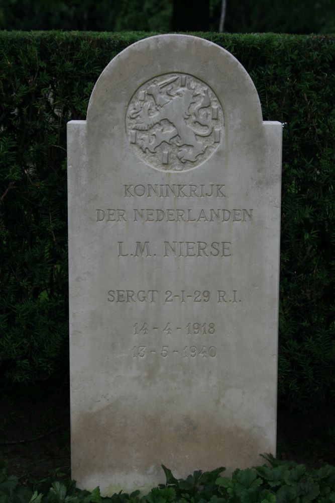 Afbeelding van graf of monument van Leonard Marinus Nierse
