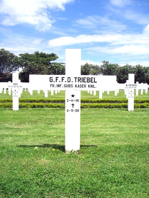 Afbeelding van graf of monument van George Francois Ferdinand Datar Triebel