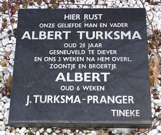 Afbeelding van graf of monument van Albert Turksma