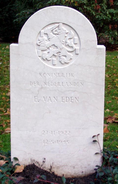 Afbeelding van graf of monument van Evert van Eden