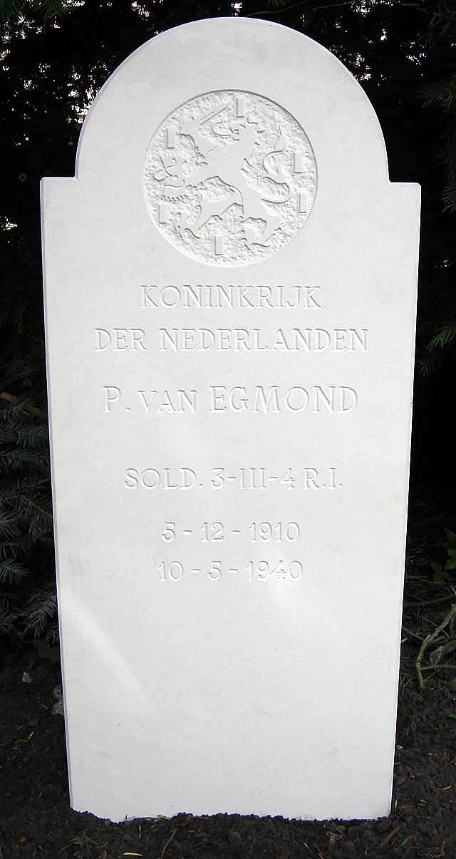 Afbeelding van graf of monument van Pieter van Egmond