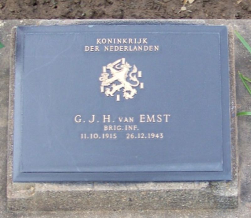 Afbeelding van graf of monument van Gerhardus Johannes Hendrikus van Emst