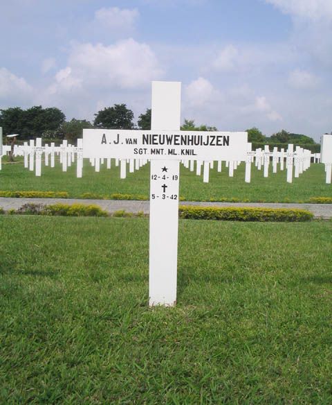 Afbeelding van graf of monument van Arie Johannes van Nieuwenhuijzen