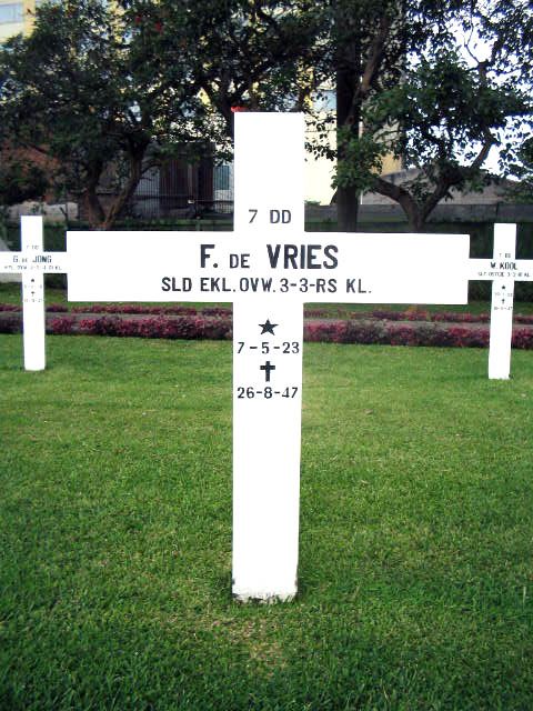 Afbeelding van graf of monument van Frits de Vries