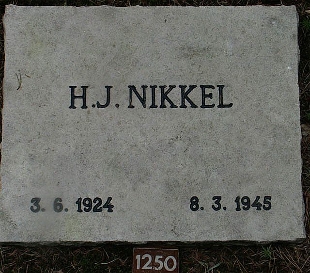 Afbeelding van graf of monument van Hendrik Jan Nikkel