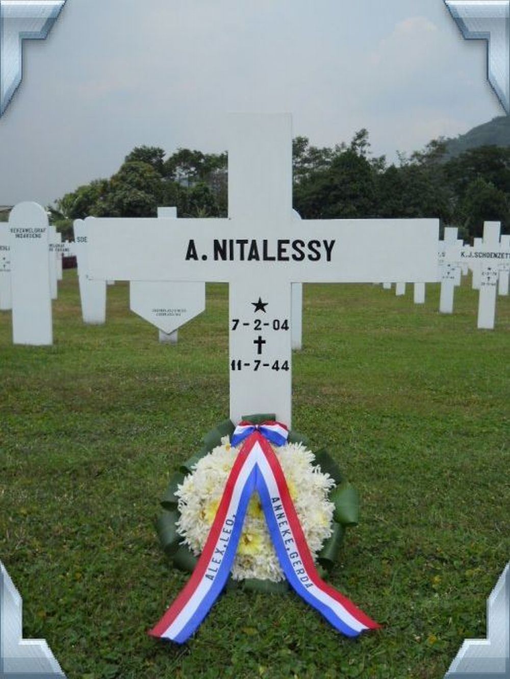 Afbeelding van graf of monument van Albert Nitalessy