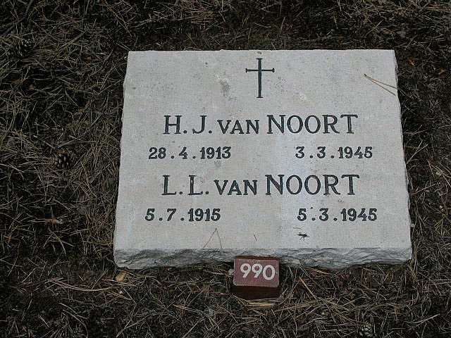 Afbeelding van graf of monument van Hendrik Johannes van Noort