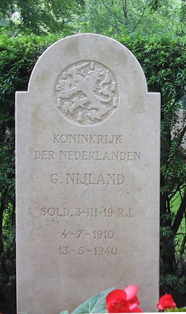 Afbeelding van graf of monument van Geerlig Nijland