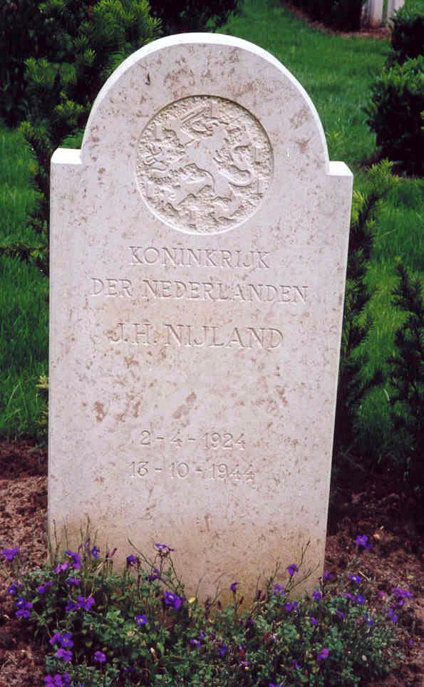 Afbeelding van graf of monument van Jan Hendrik Nijland