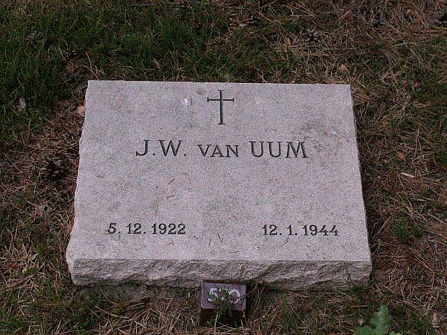 Afbeelding van graf of monument van Johannes Wilhelmus van Uum