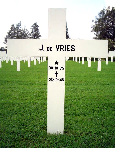 Afbeelding van graf of monument van Jan de Vries