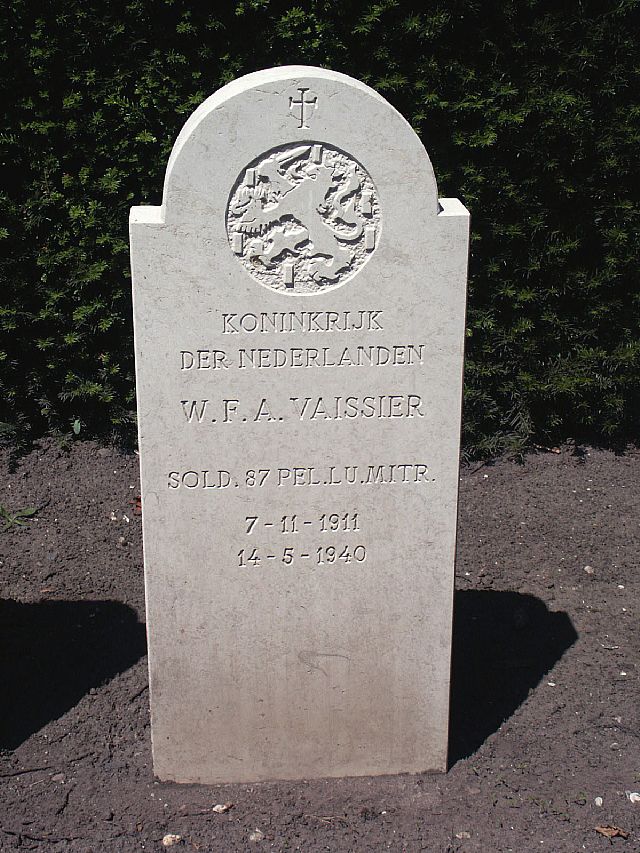 Afbeelding van graf of monument van Wilhelmus Fredericus Anthonius Vaissier
