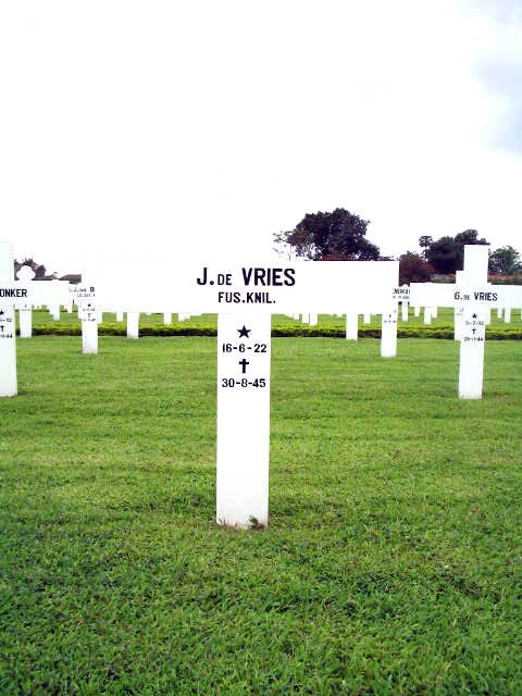 Afbeelding van graf of monument van Johannes de Vries