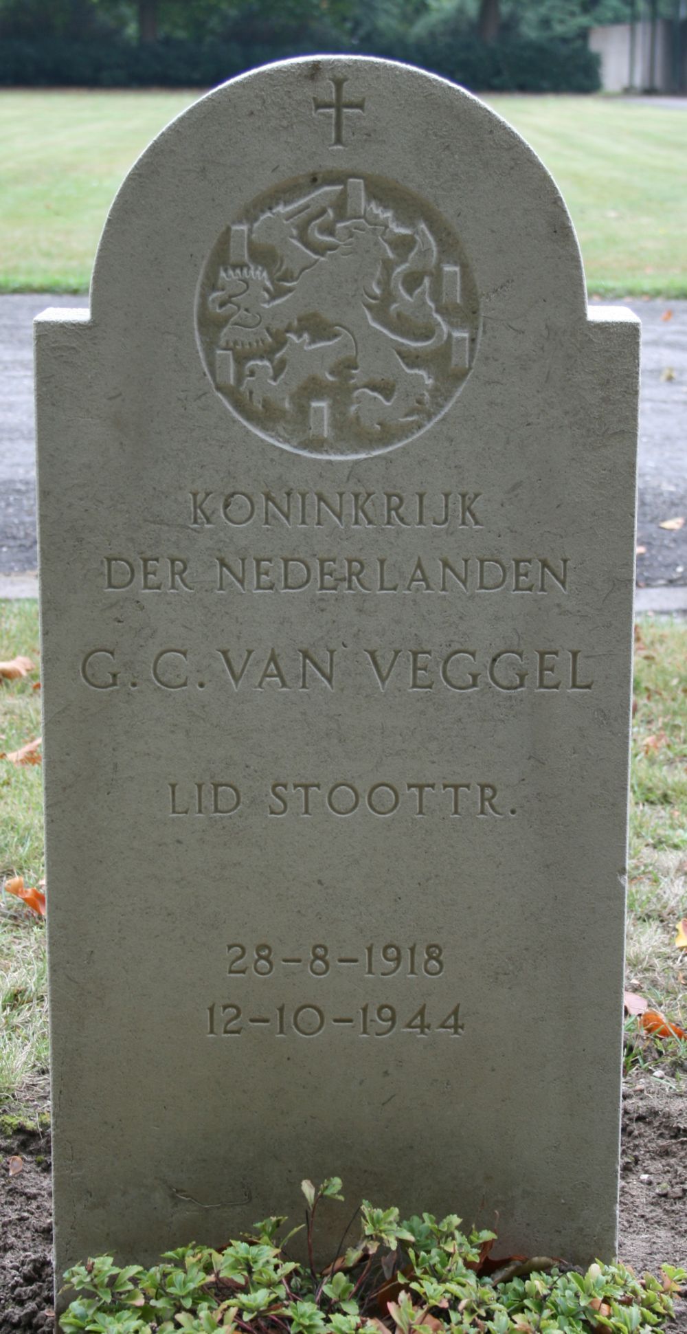 Afbeelding van graf of monument van Godefridus Cornelis van Veggel
