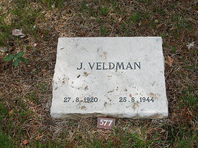 Afbeelding van graf of monument van Jacob Veldman