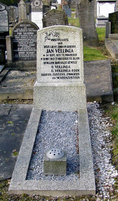 Afbeelding van graf of monument van Jan Vellinga