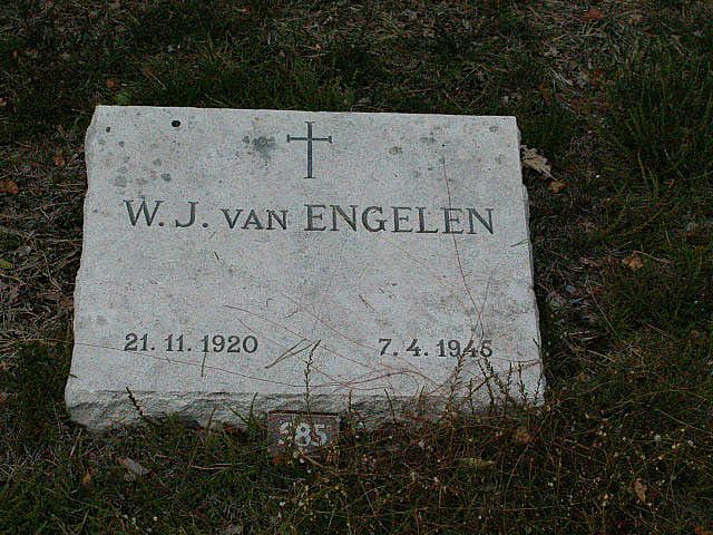 Afbeelding van graf of monument van Wilhelmus Josephus van Engelen