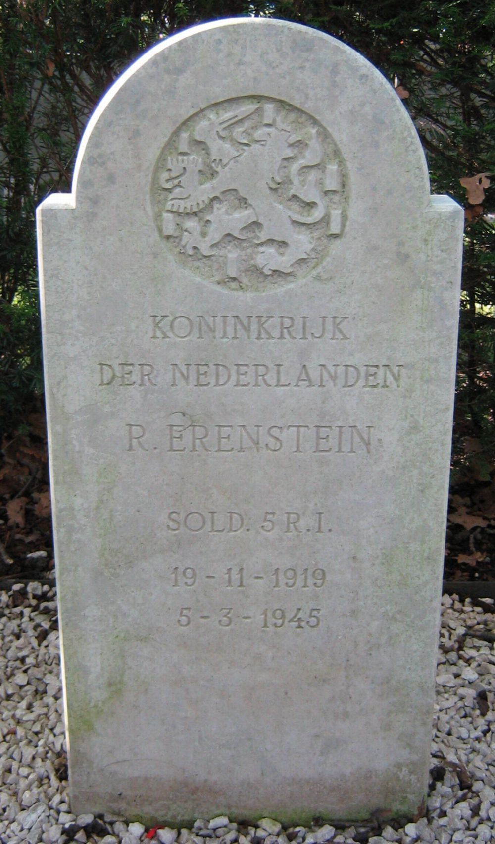 Afbeelding van graf of monument van Roelof Erenstein