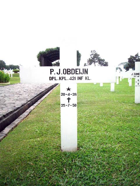 Afbeelding van graf of monument van Petrus Josephus Obdeijn