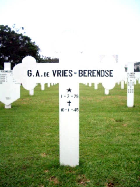Afbeelding van graf of monument van Geertruida Antonia de Vries-Berendse