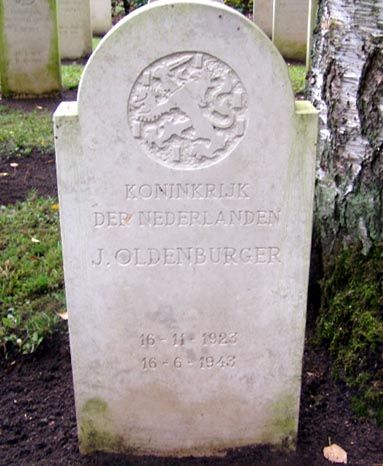 Afbeelding van graf of monument van Jacobus Oldenburger
