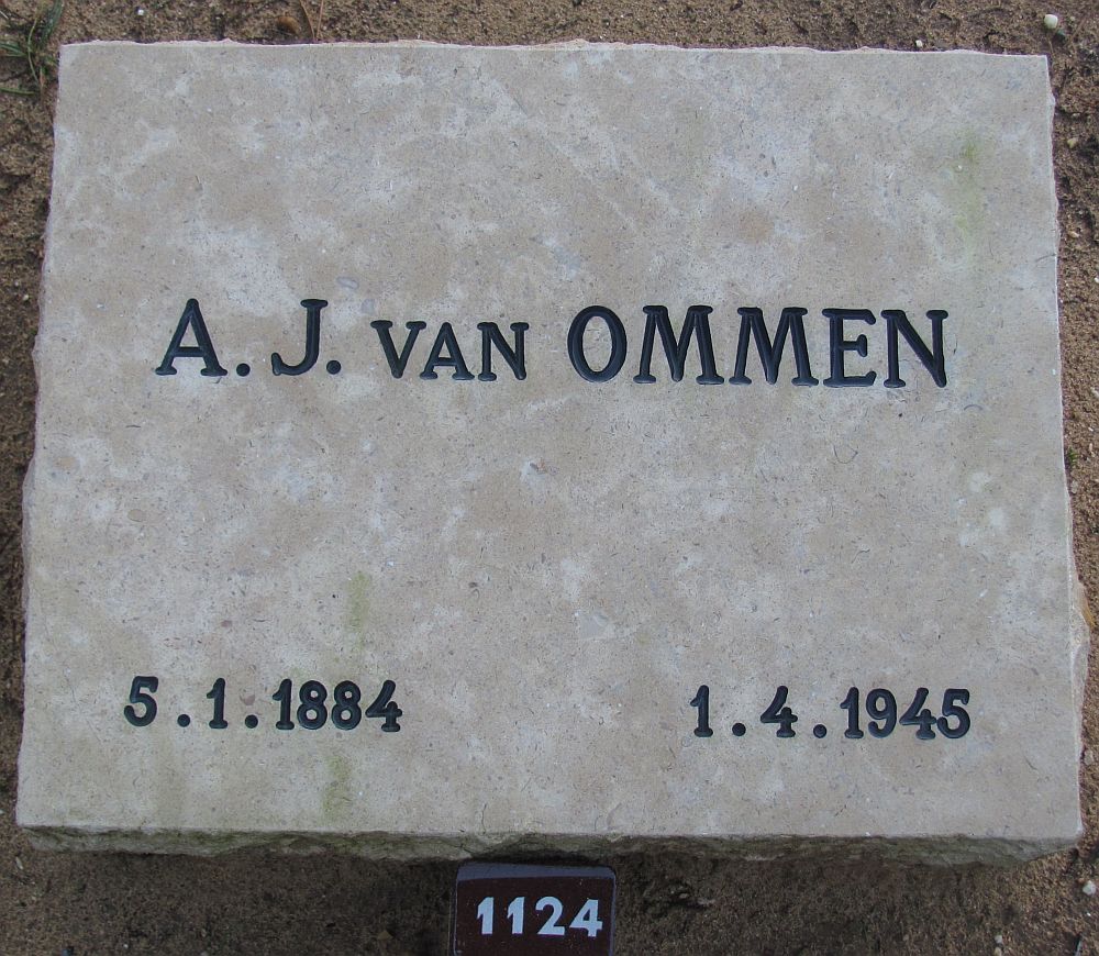 Afbeelding van graf of monument van Albert Jacob van Ommen