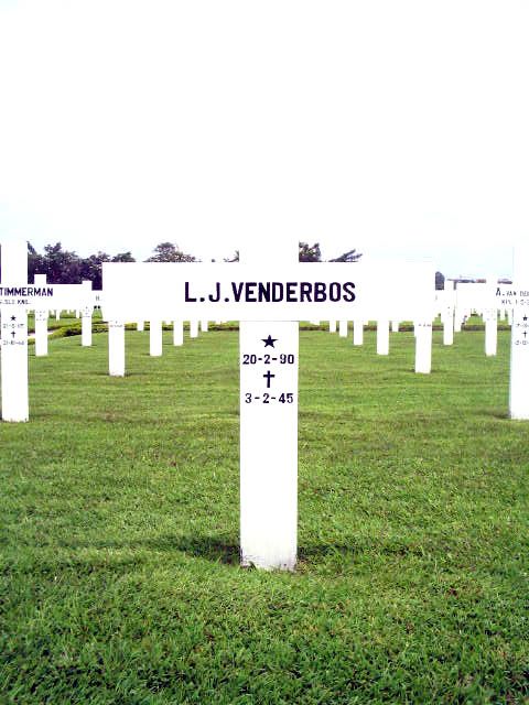 Afbeelding van graf of monument van Leendert Johannes Venderbos