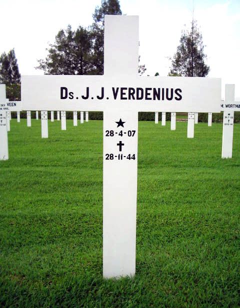 Afbeelding van graf of monument van Jan Jacob Verdenius