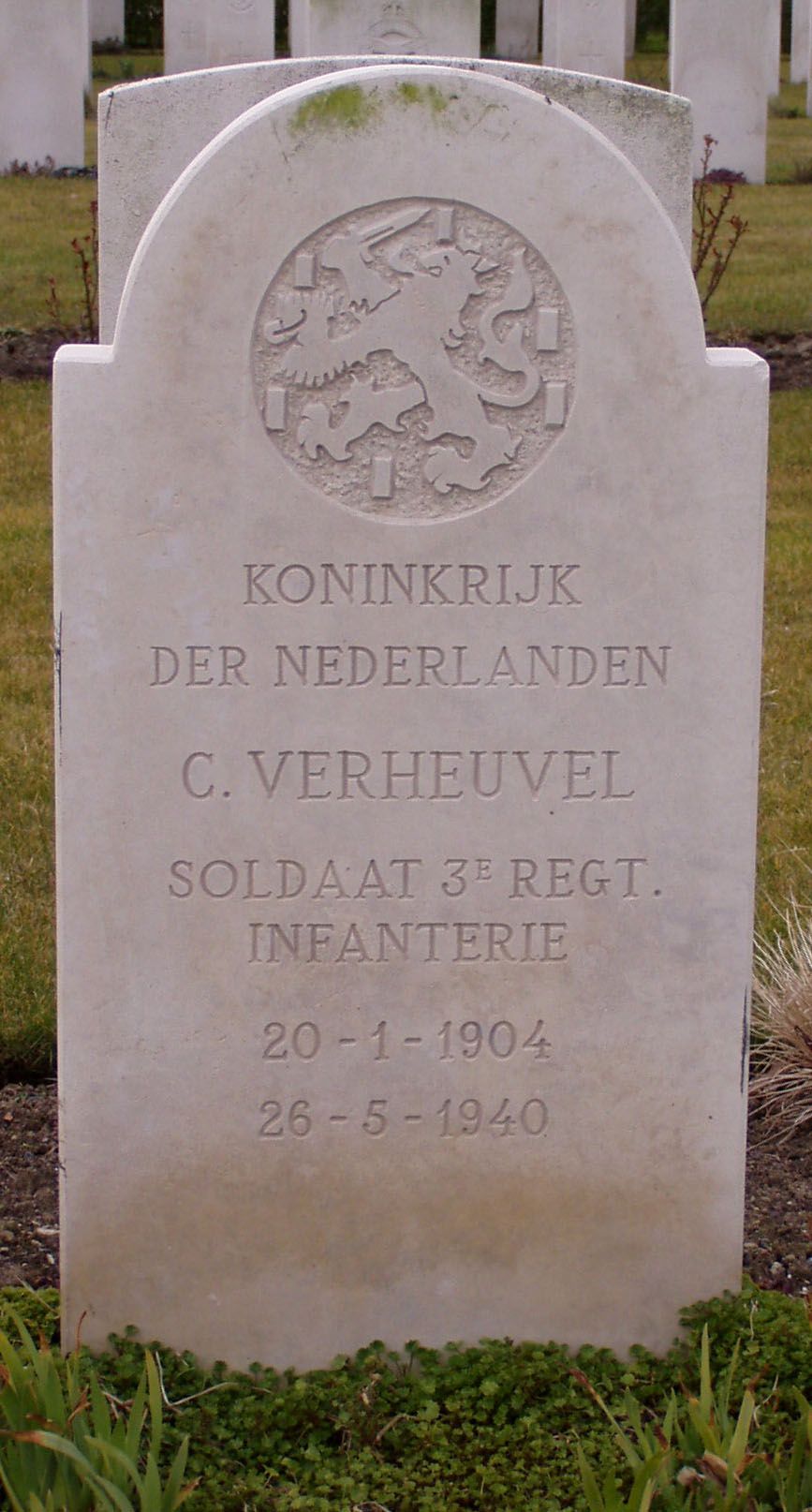 Afbeelding van graf of monument van Cornelis Verheuvel