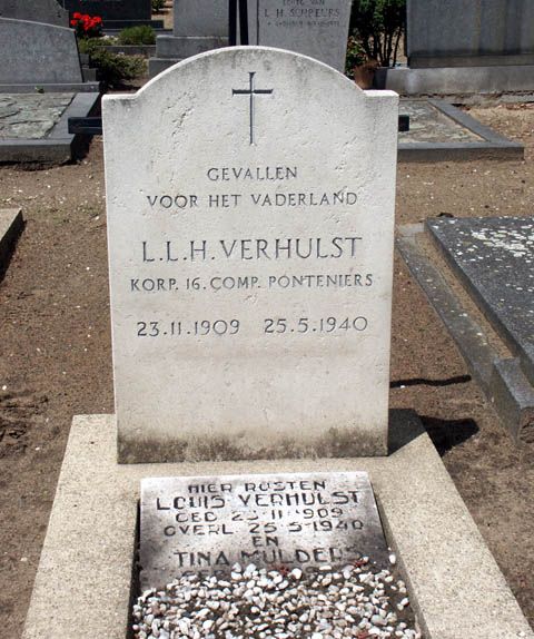 Afbeelding van graf of monument van Lodewijk Leonard Hubertus Verhulst