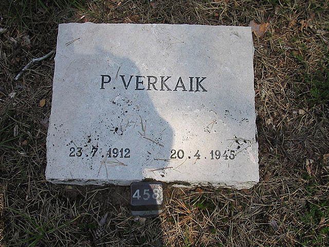 Afbeelding van graf of monument van Pieter Verkaik