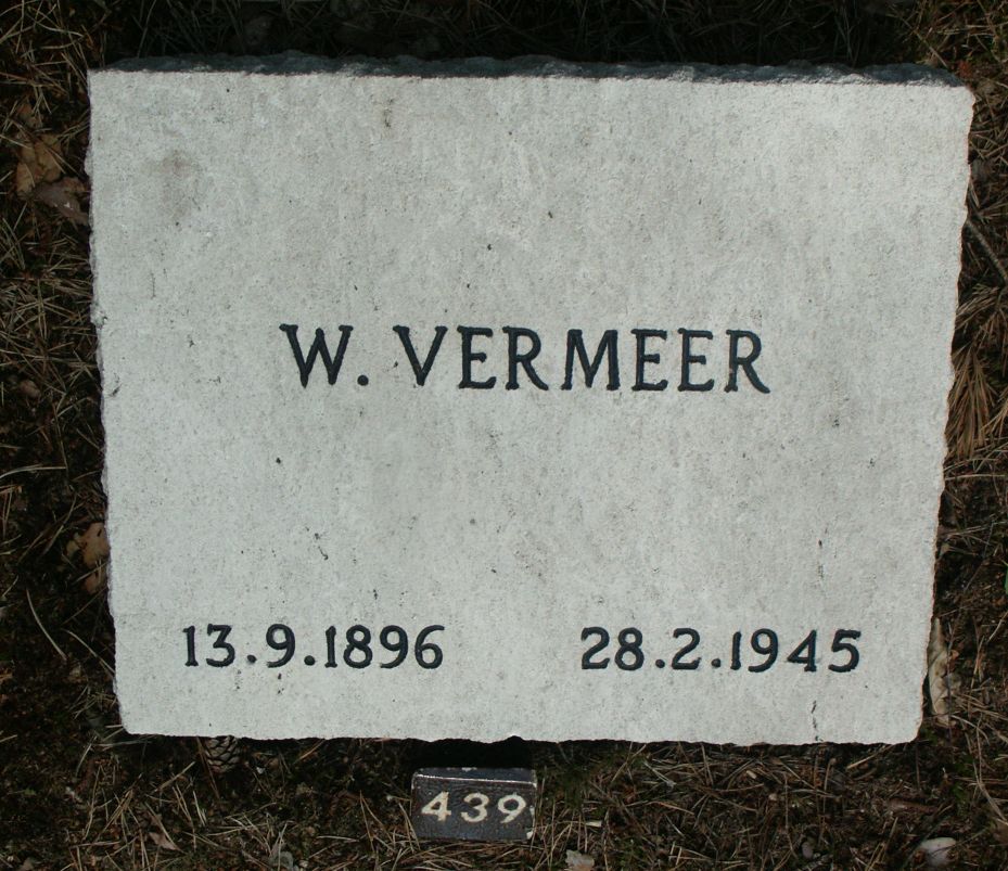 Afbeelding van graf of monument van Willem Vermeer