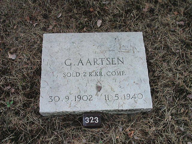 Afbeelding van graf of monument van Gerrit Aartsen