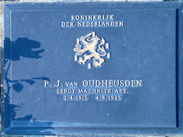 Afbeelding van graf of monument van Pieter Johannes van Oudheusden