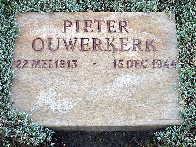 Afbeelding van graf of monument van Pieter Ouwerkerk