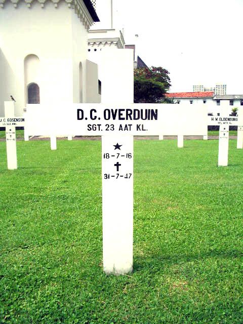 Afbeelding van graf of monument van Daniël Christiaan Overduin