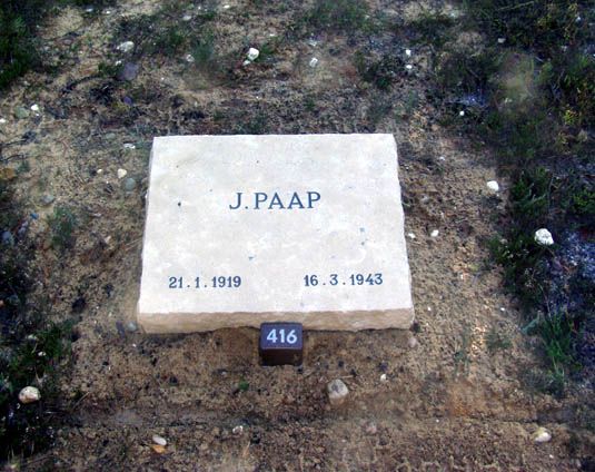 Afbeelding van graf of monument van Jacob Paap