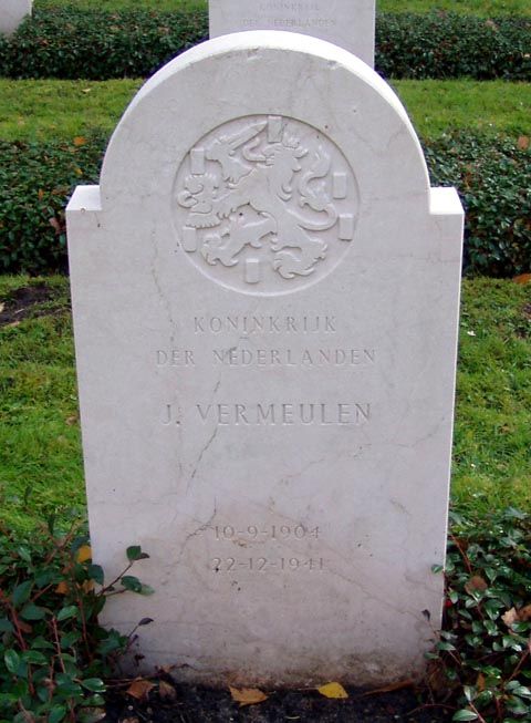 Afbeelding van graf of monument van Jan Vermeulen
