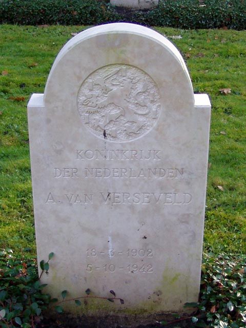 Afbeelding van graf of monument van Adrianus van Verseveld