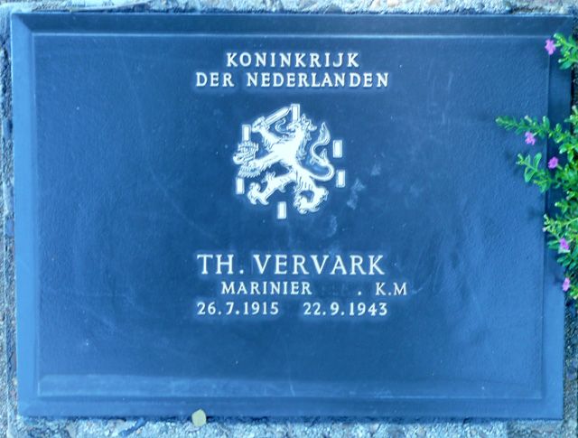 Afbeelding van graf of monument van Theodorus Vervark