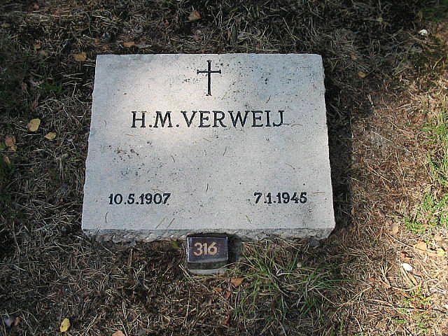 Afbeelding van graf of monument van Hermanus Maria Verweij