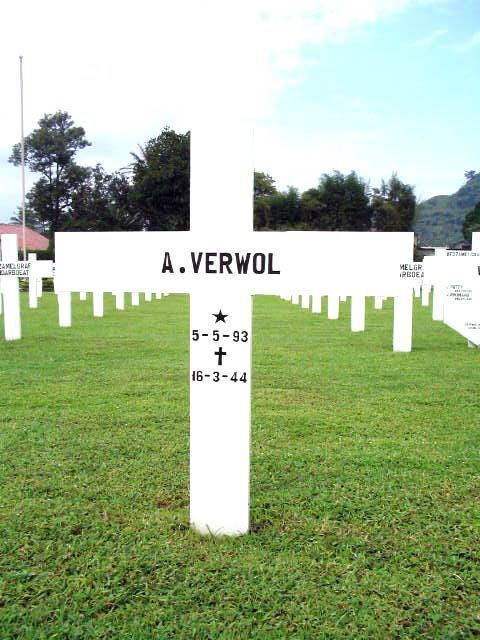 Afbeelding van graf of monument van Arie Verwol
