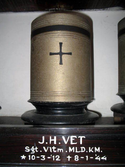 Afbeelding van graf of monument van Jacobus Hieronimus Vet