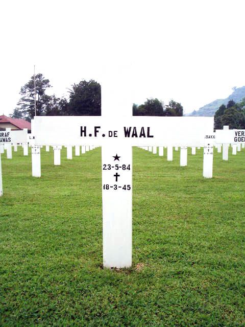 Afbeelding van graf of monument van Henri Frederik de Waal