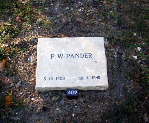 Afbeelding van graf of monument van Philip Willem Pander