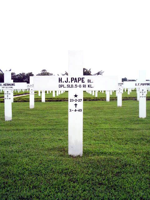 Afbeelding van graf of monument van Heinrich Johan Pape