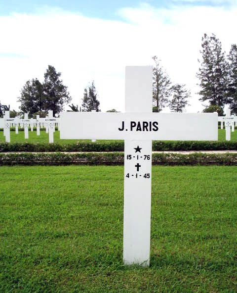 Afbeelding van graf of monument van Jakob Paris