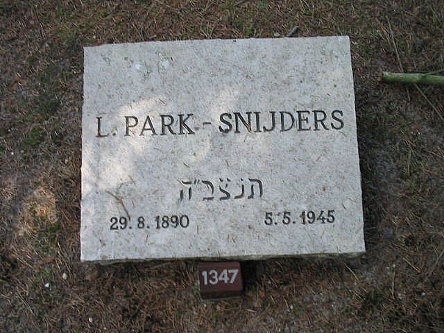 Afbeelding van graf of monument van Lea Park-Snijders