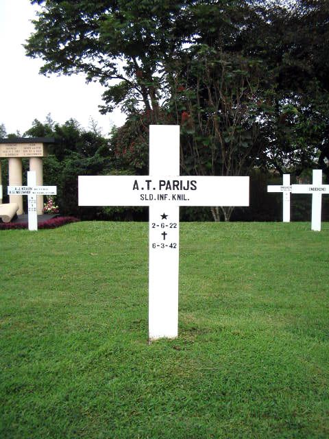 Afbeelding van graf of monument van Anton Theophiel Parijs